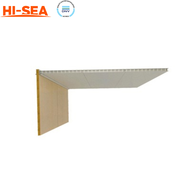 Type A Continuous Composite Aluminum Honeycomb Ceiling Panel